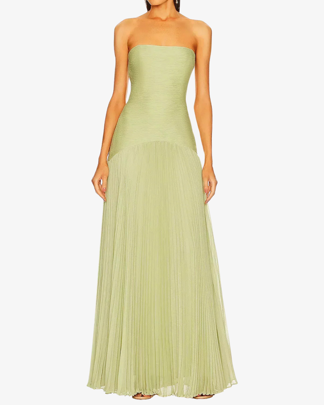 Polly | Sleeveless Drop-Waist Summer Maxi Dress