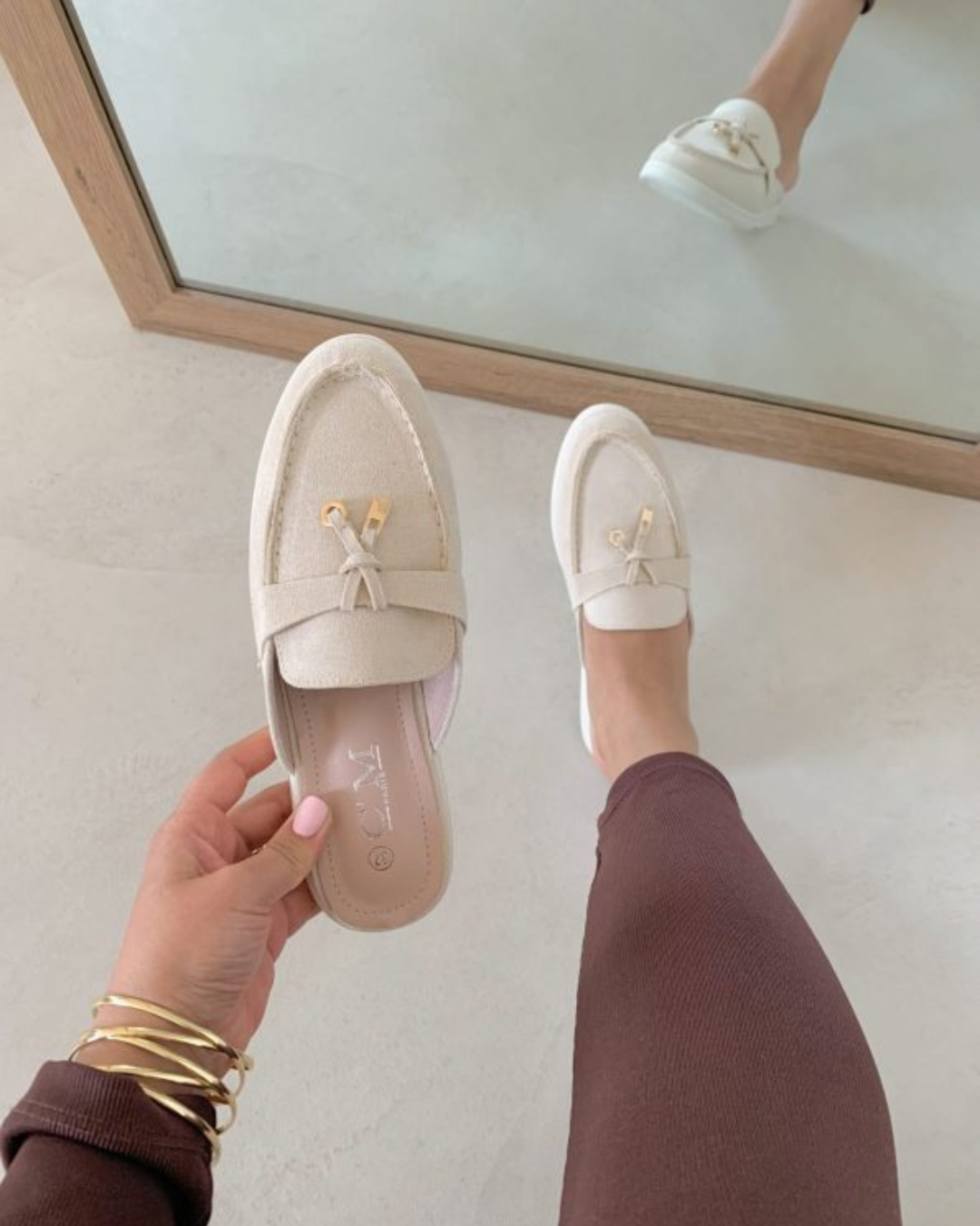Women's Suede Slip-On Loafers – Smart Casual Shoes UK