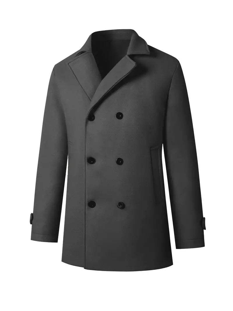 Monte Carlo Classic Wool Trenchcoat – Timeless Elegance & Ultimate Warmth