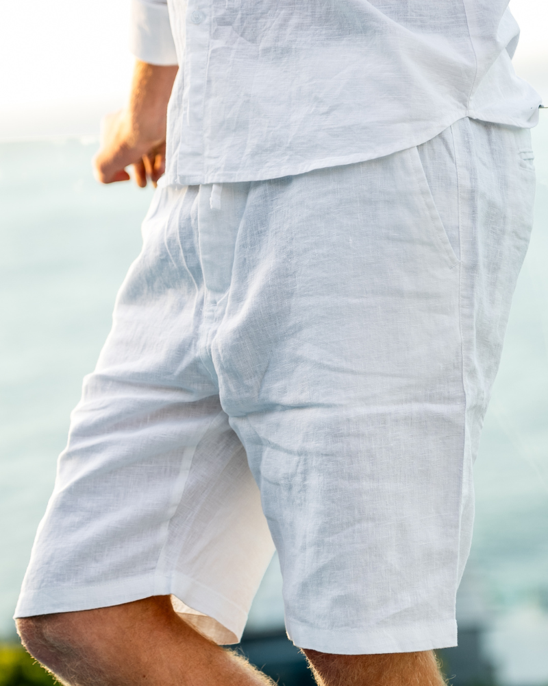 The Coastal State – Riviera Linen Trousers