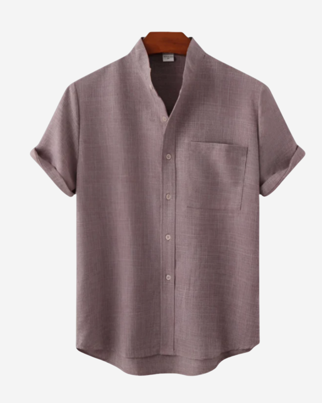 Lorenzo | Men's Mandarin Summer Shirt