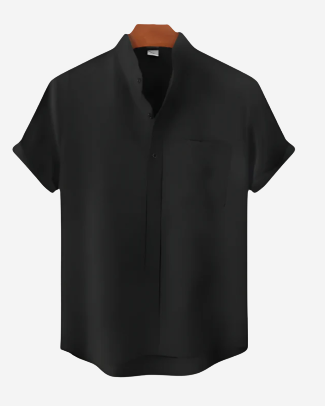 Lorenzo | Men's Mandarin Summer Shirt