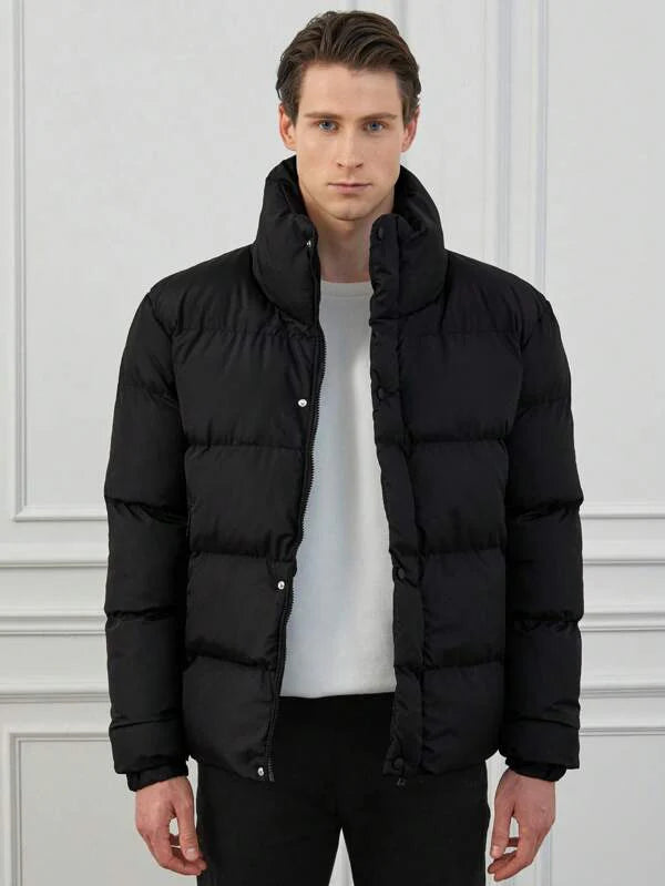 Ember Black Puffer Jacket – Ultimate Warmth and Sleek Style for Every Day