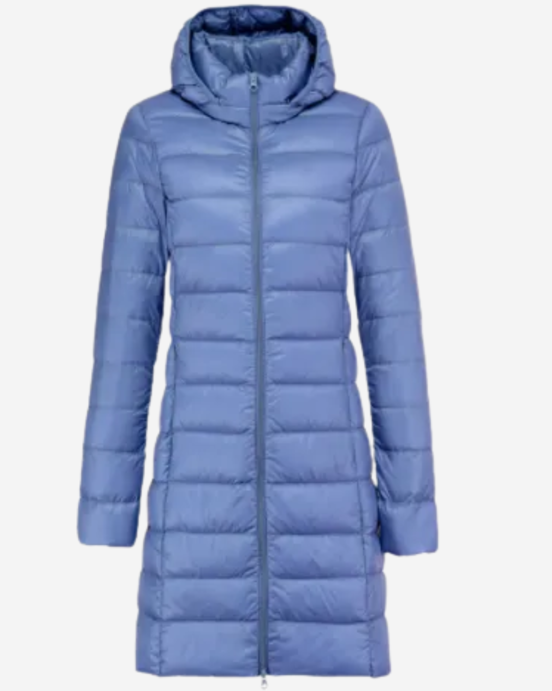 Britanny | Women's Down Jacket Fitted Mid-Thigh Hooded Quilted