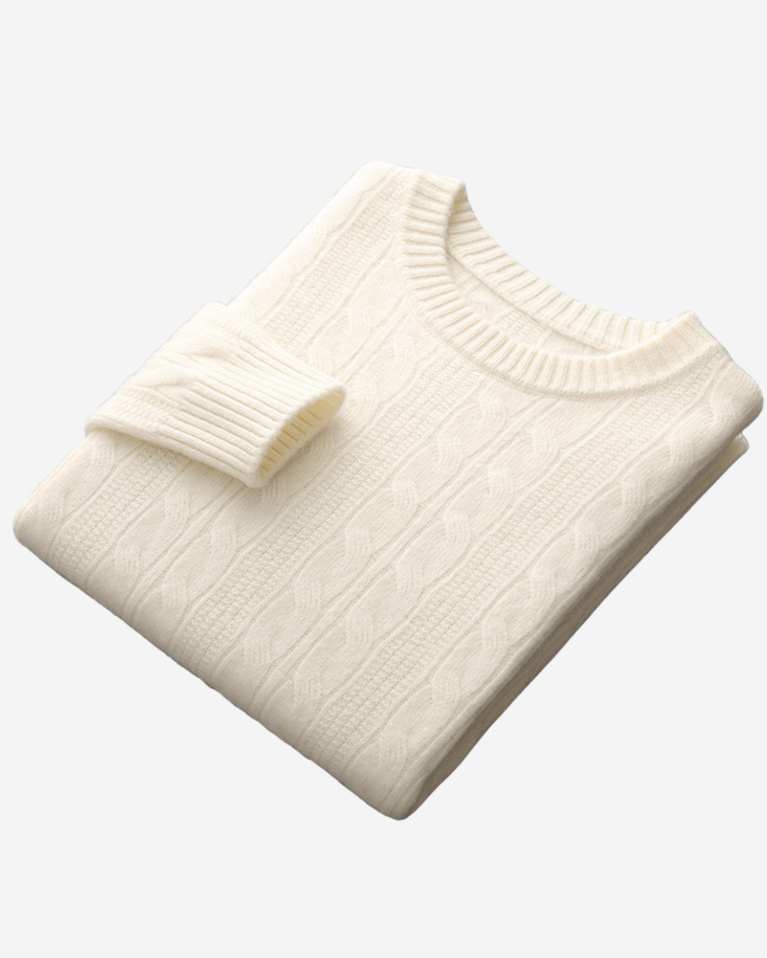 Elijah | Men's Mink Cashmere Knitted Sweater