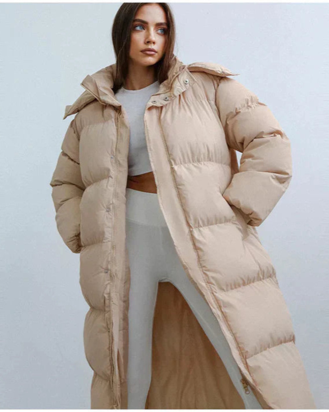 Maricel | Women's Oversized Quilted Puffer Jacket