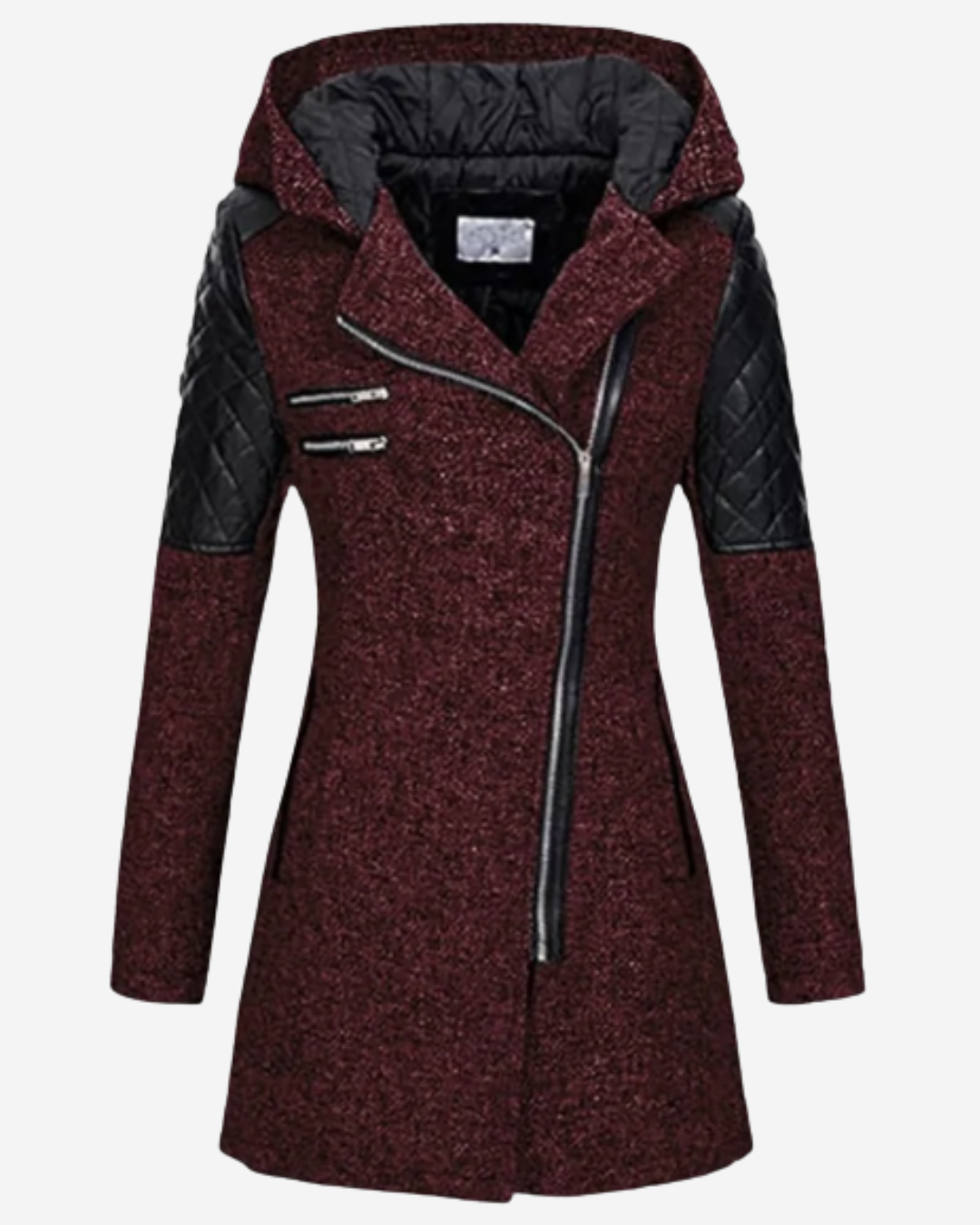 Liezel | Women's Jacket Tailored Fit Quilted Sleeves Hooded