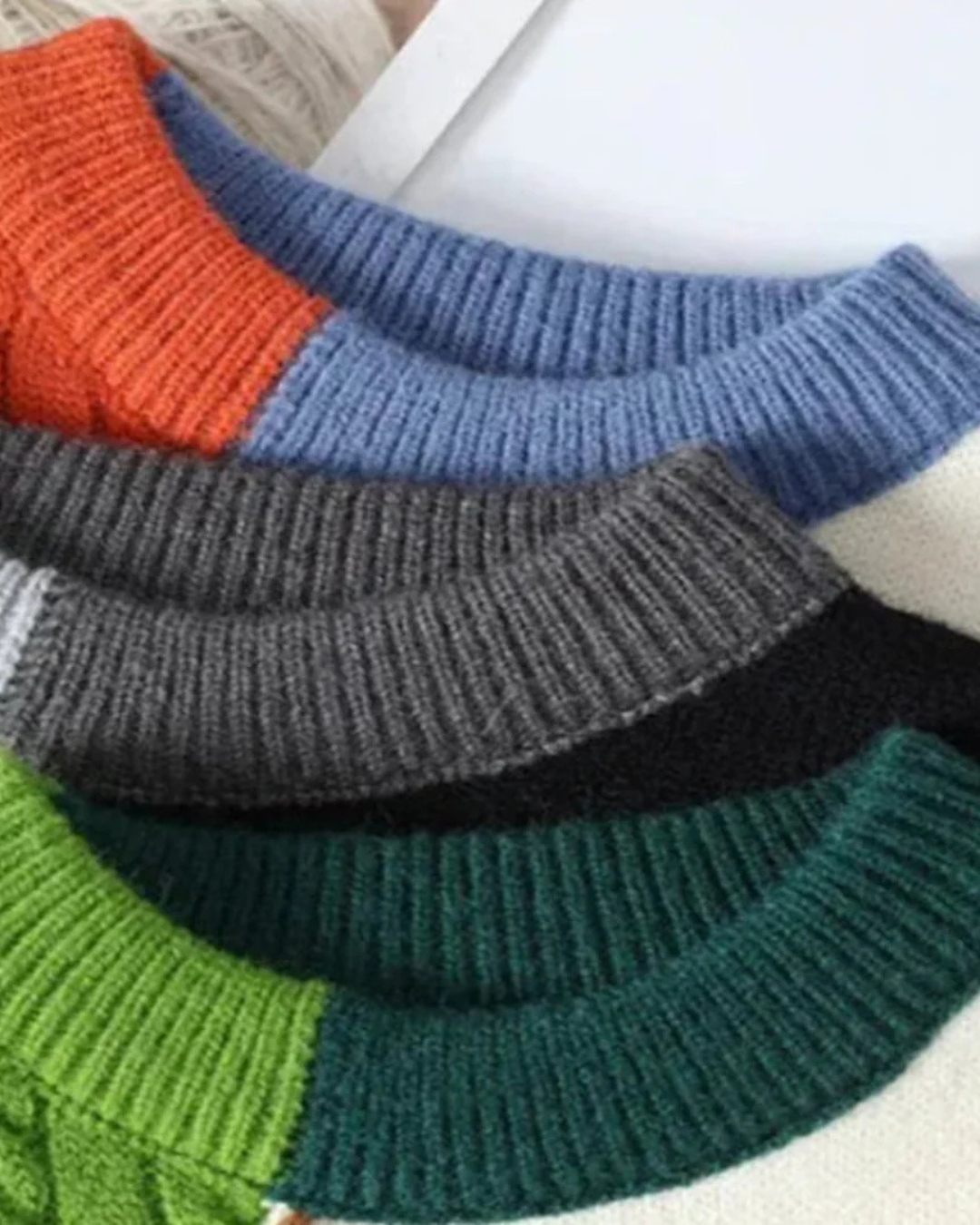 Jezrel | Men's Patchwork Vanguard Sweater