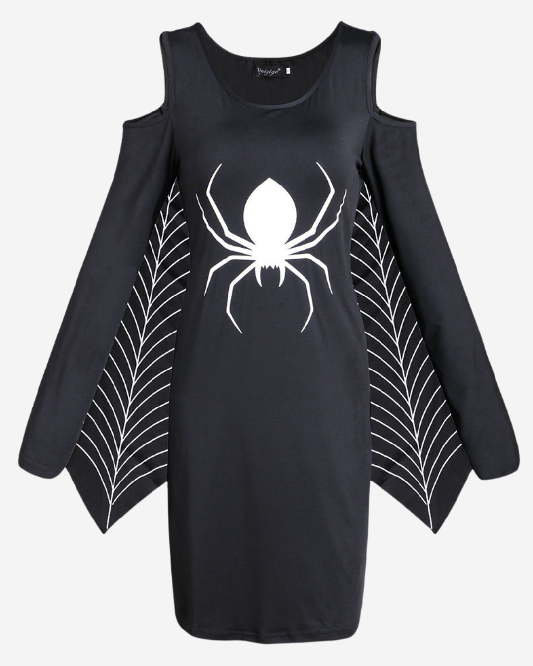 Lyca | Women's Spider Print Halloween Costume Dress