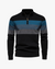 Valencia | Men's Striped Wool Half-Zip Sweater – Luxurious Comfort & Timeless Design
