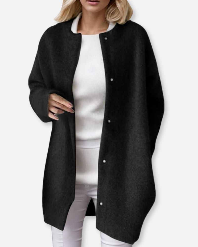 Camden Cozy Snap-Button Cardigan – Effortless Layering for Every Season