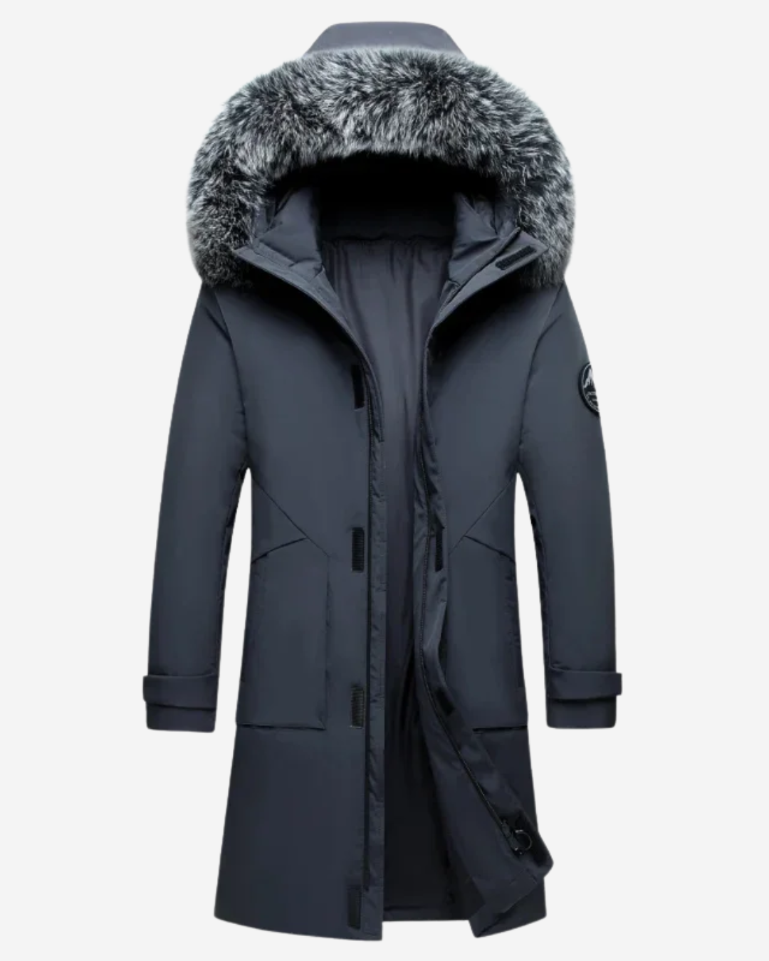 Jeremiah | Men's Parka Jacket Structured Fit Faux Fur Collar