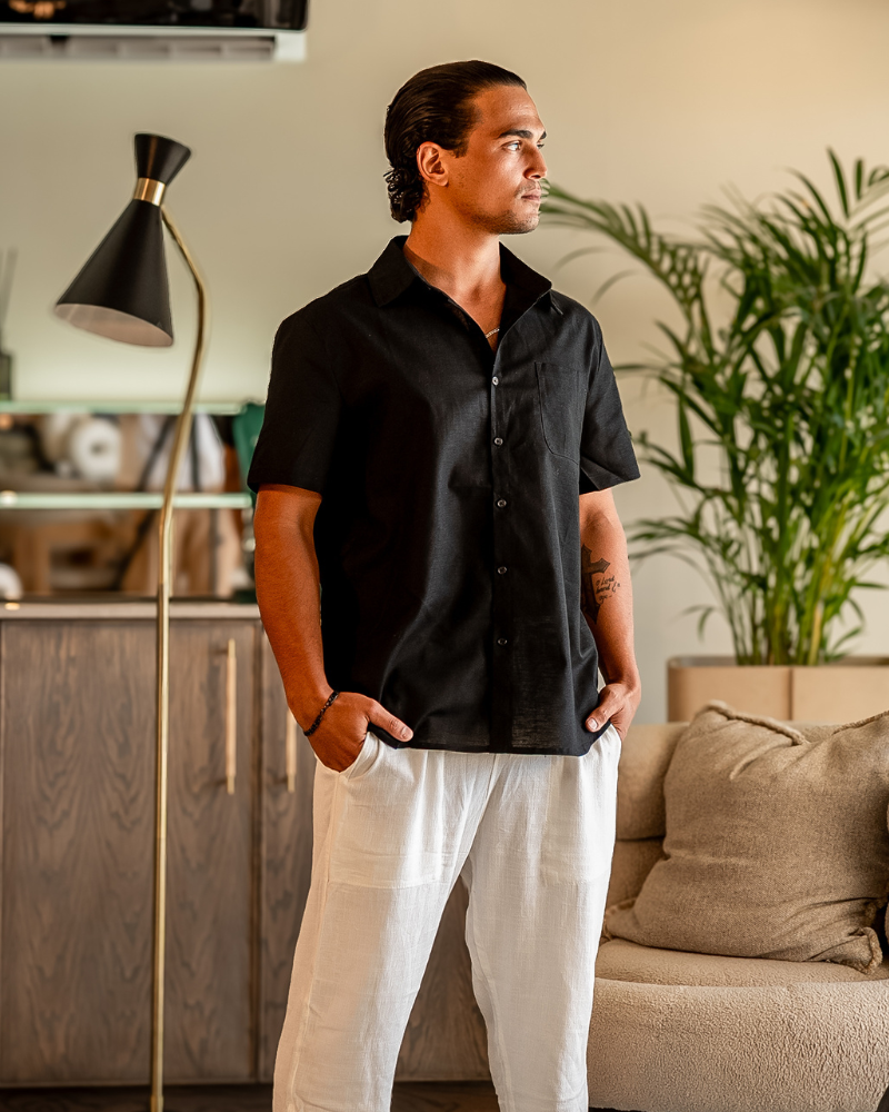 The Soft Statement – Alessio Linen Shirt