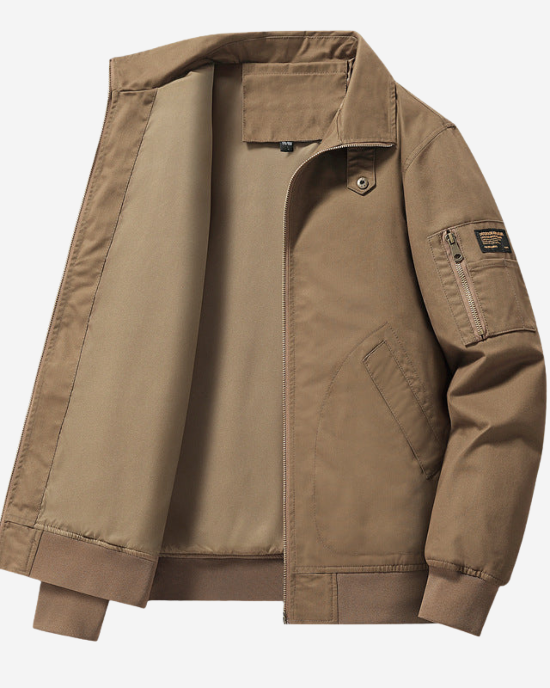 Galvan | Men's Bomber Jacket Relaxed Fit with Utility Pocket