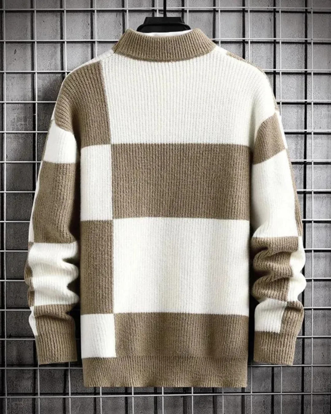 Joshua | Men's Monochrome Memento Sweater