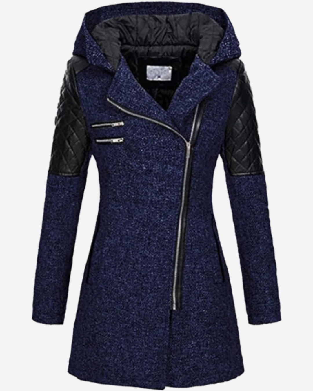 Liezel | Women's Jacket Tailored Fit Quilted Sleeves Hooded