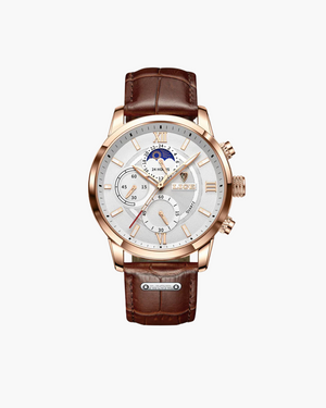 Geneva Luxe Waterproof Watch – Timeless Elegance and Practical Durability