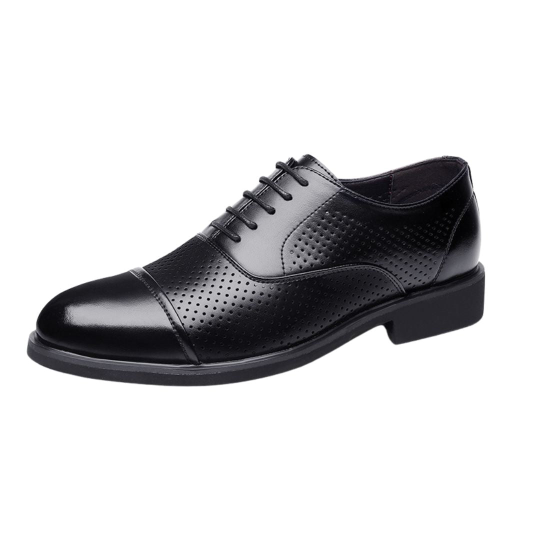 PRINCE CHARMING Elite | Premium Leather Shoes with 6cm Height Boost & Ultimate Comfort