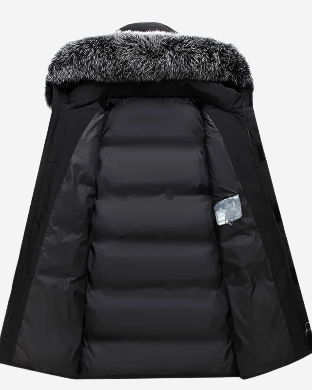 Jeremiah | Men's Parka Jacket Structured Fit Faux Fur Collar