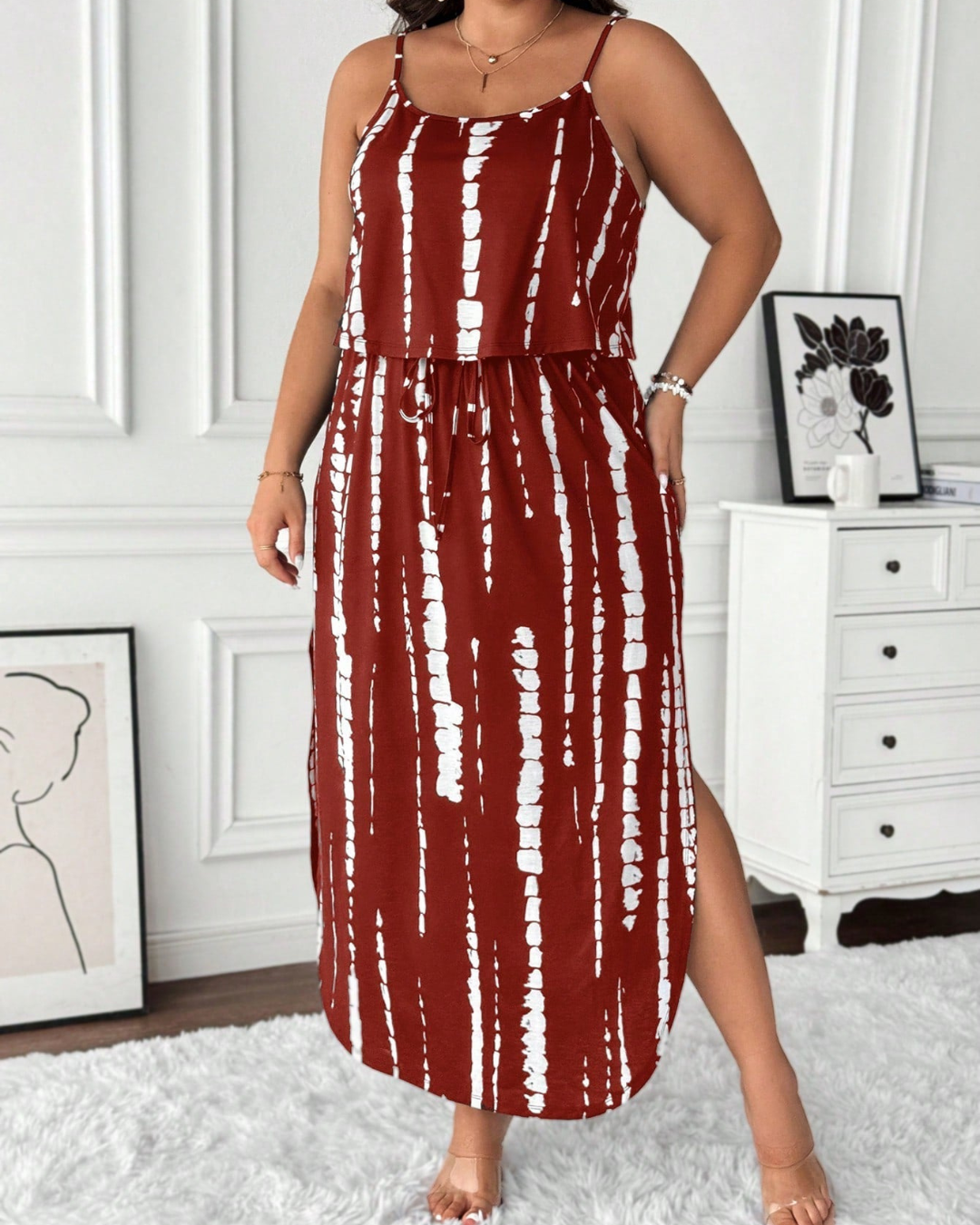 Janine | Women's Plus Size Summer Set