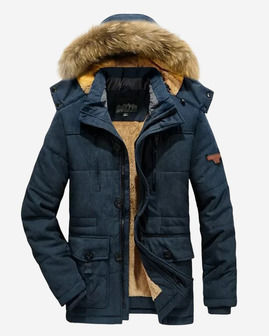 Steve | Men's Parka Jacket Quilted Insulated