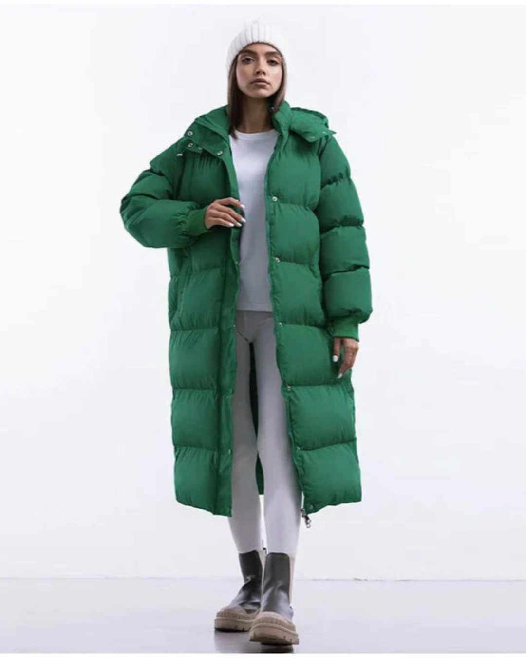 Maricel | Women's Oversized Quilted Puffer Jacket