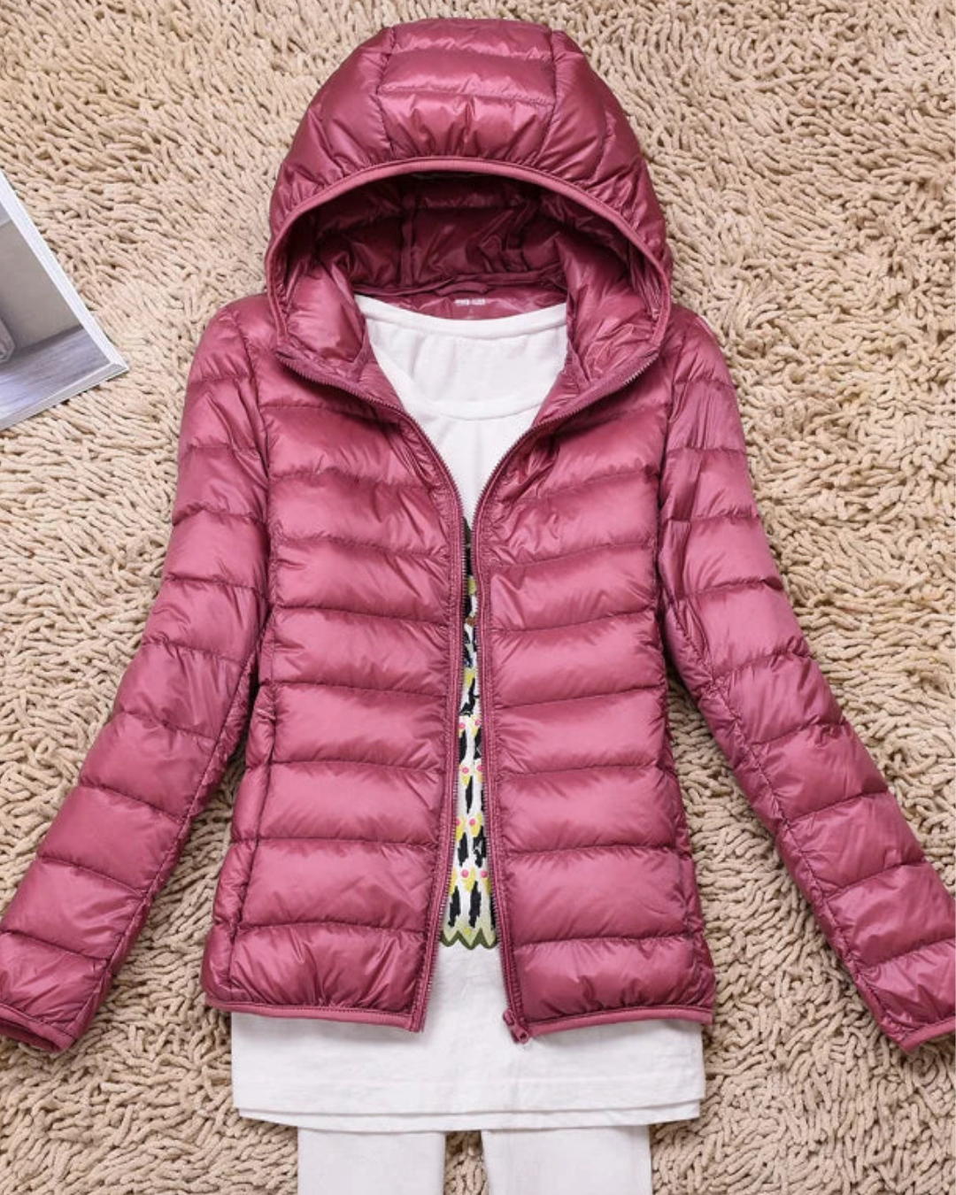 Stella | Women's Quilted Down Jacket with Hood