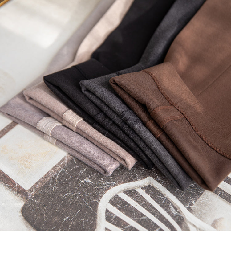 The Milan Commuter Thick Casual Trousers – Comfort & Style for the Modern Traveler