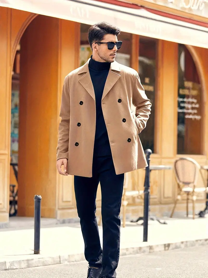 Monte Carlo Classic Wool Trenchcoat – Timeless Elegance & Ultimate Warmth