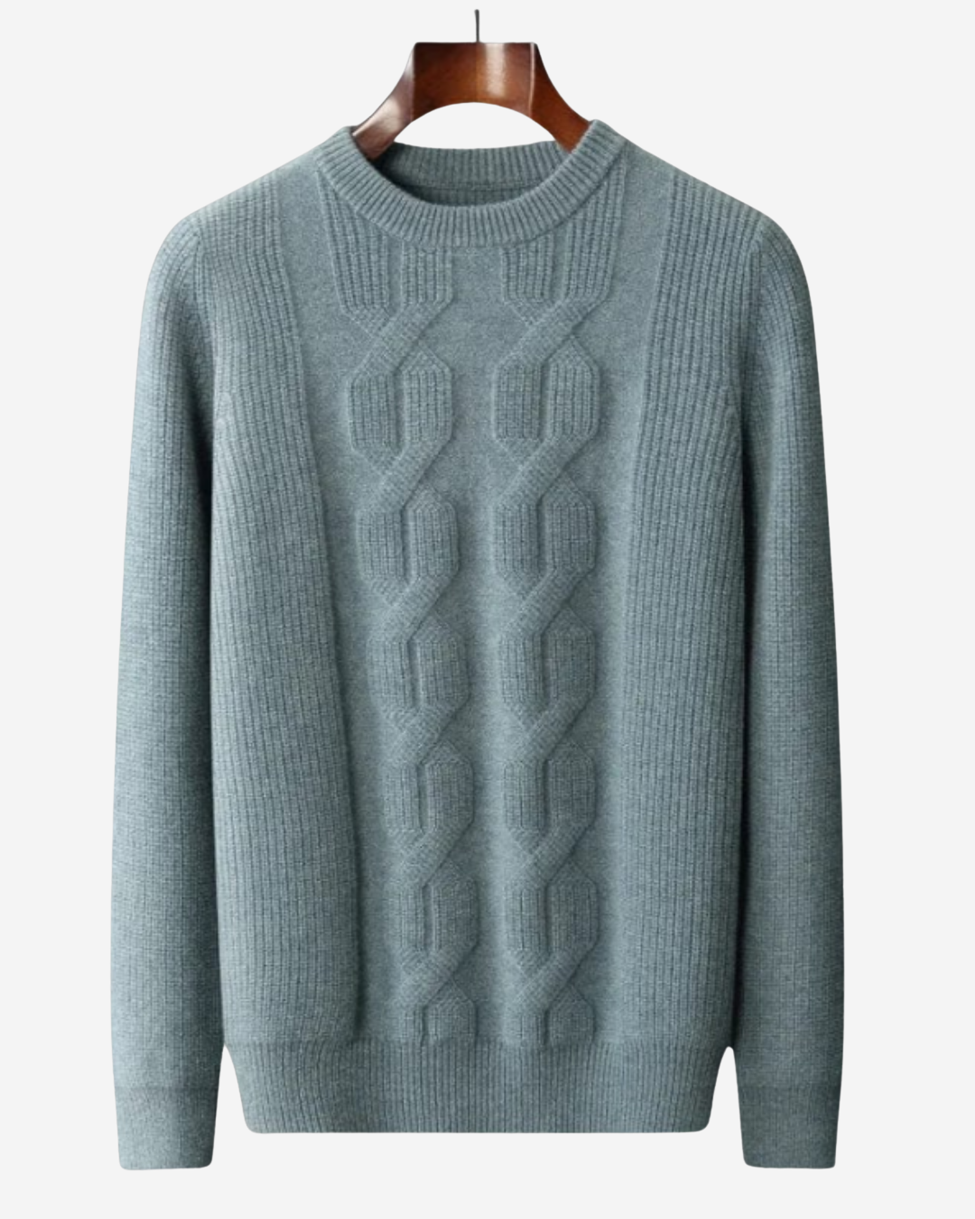 Carlito | Men's Cashmere Cable Knit Sweater