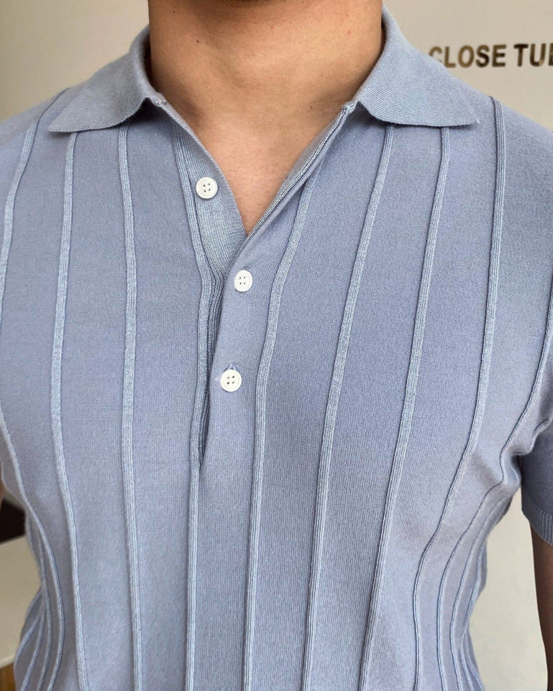 Santiago | Men's Striped Polo