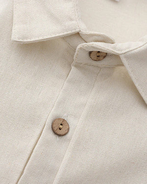 Linen Polo Shirt – Santino Ease Edition