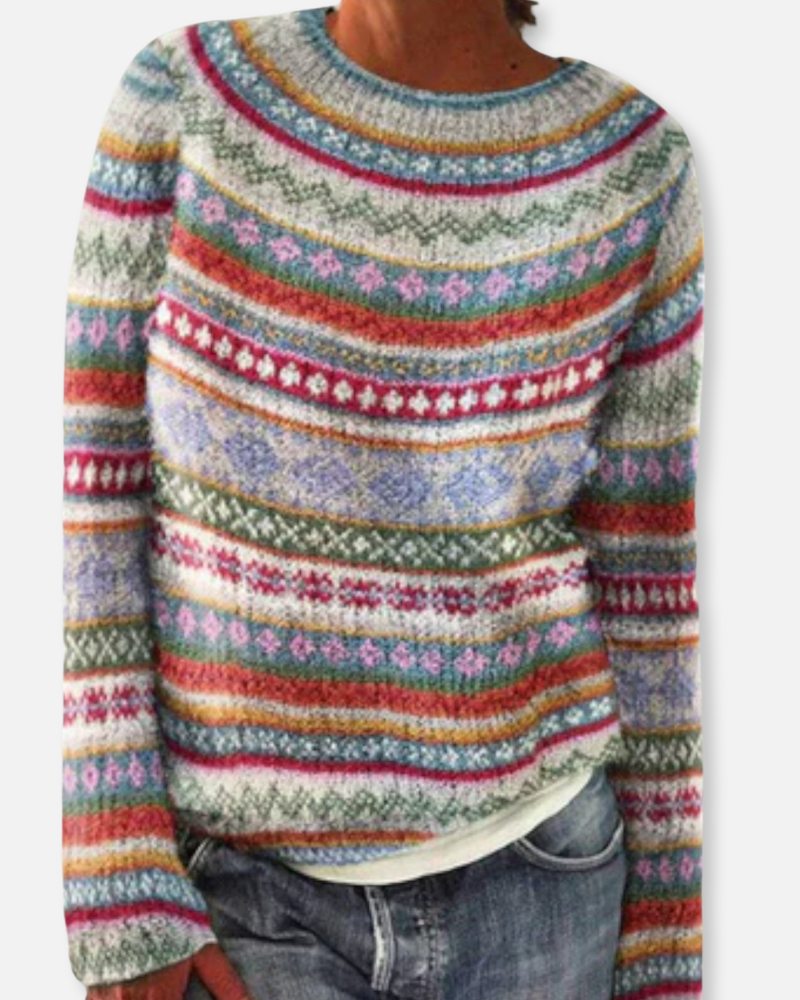 Aspen Nordic Knit Sweater– Timeless Warmth with a Nordic Touch