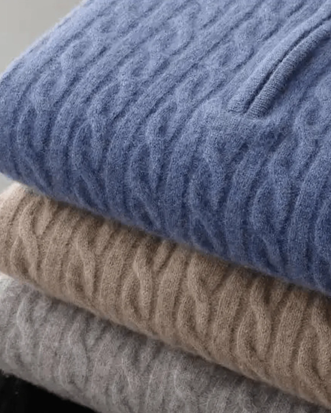 Donato | Men's Wool Zip Neck Jumper