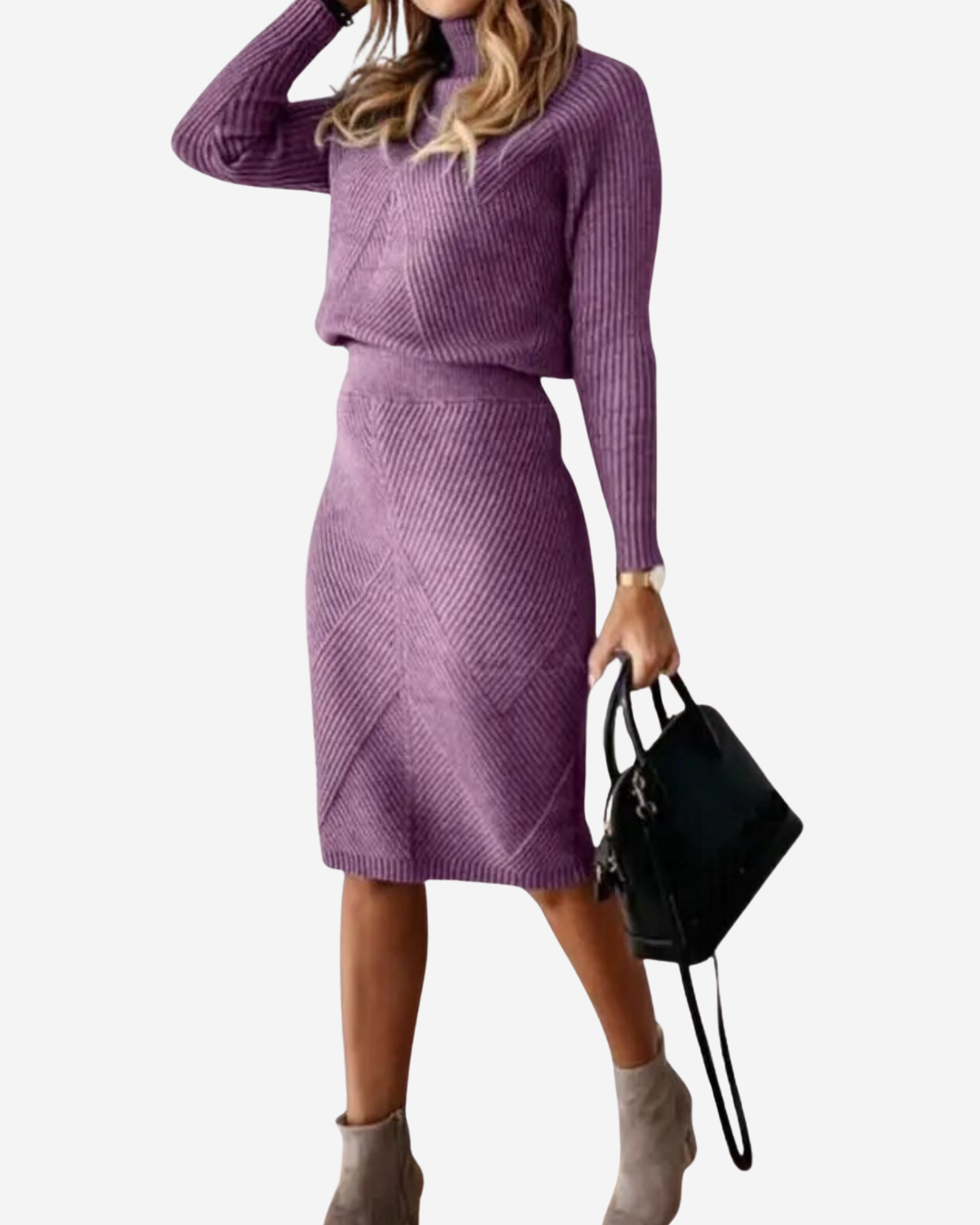 Aubrey | Women's Ribbed Knit Set