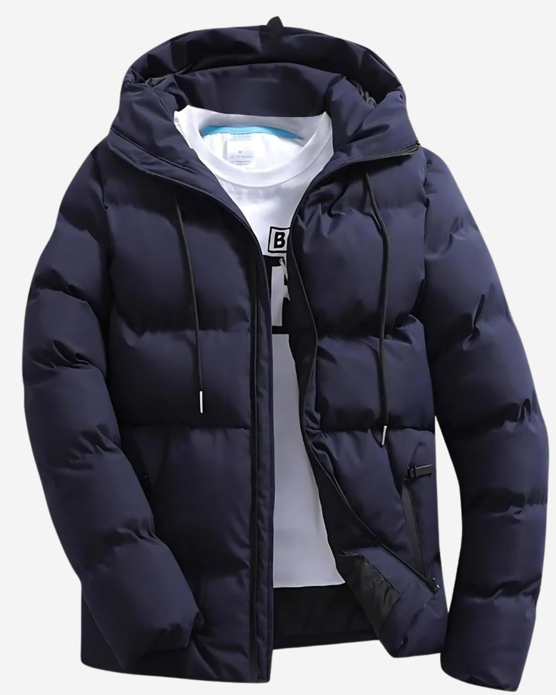 Ronnie | Men's Parka Jacket Quilted Weather-Resistant Hooded