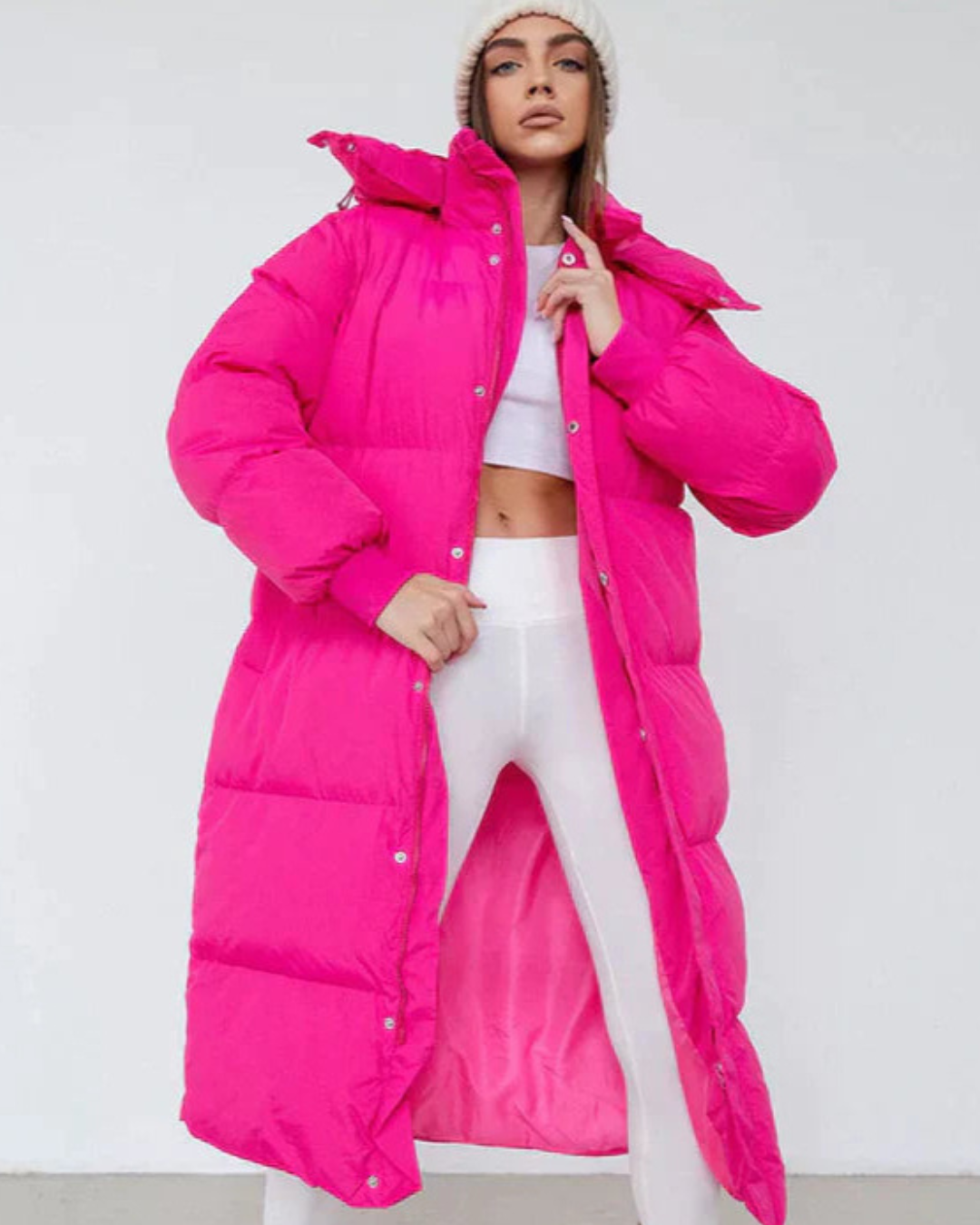 Maricel | Women's Oversized Quilted Puffer Jacket
