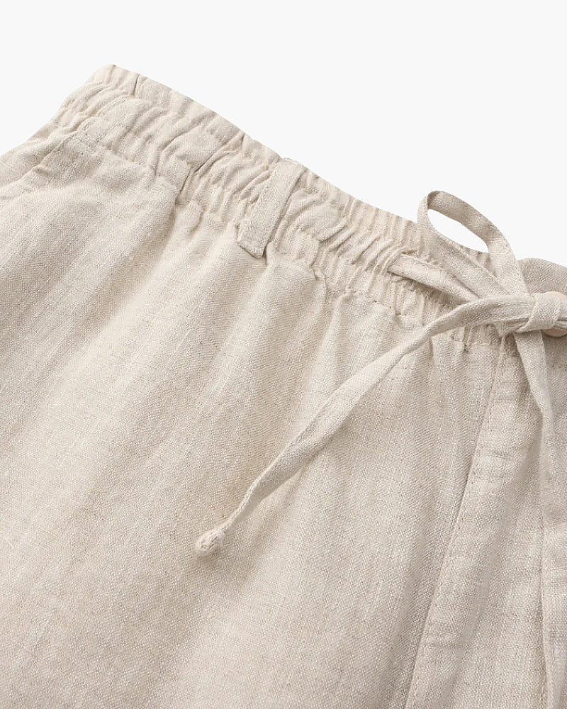 The Coastal State – Riviera Linen Trousers