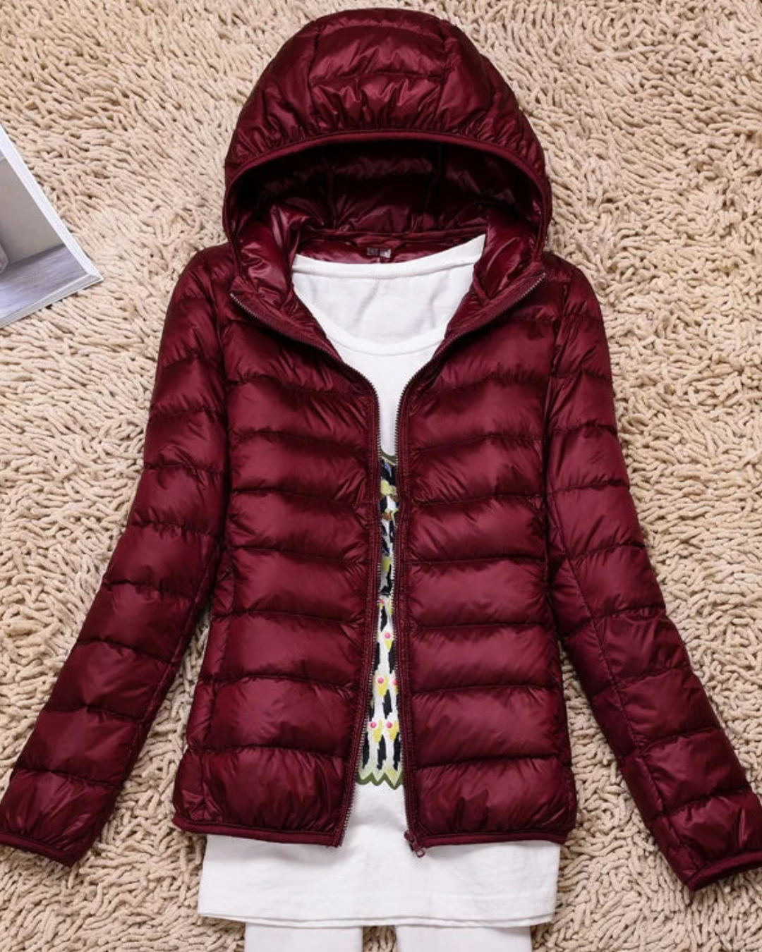 Stella | Women's Quilted Down Jacket with Hood