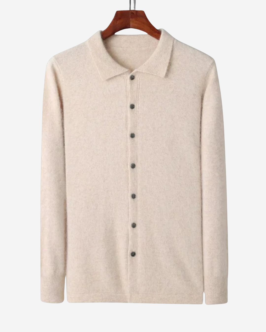 Fernando | Men's Mink Cashmere Cardigan