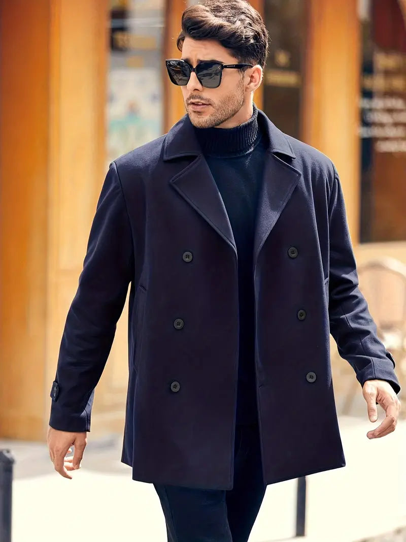 Monte Carlo Classic Wool Trenchcoat – Timeless Elegance & Ultimate Warmth