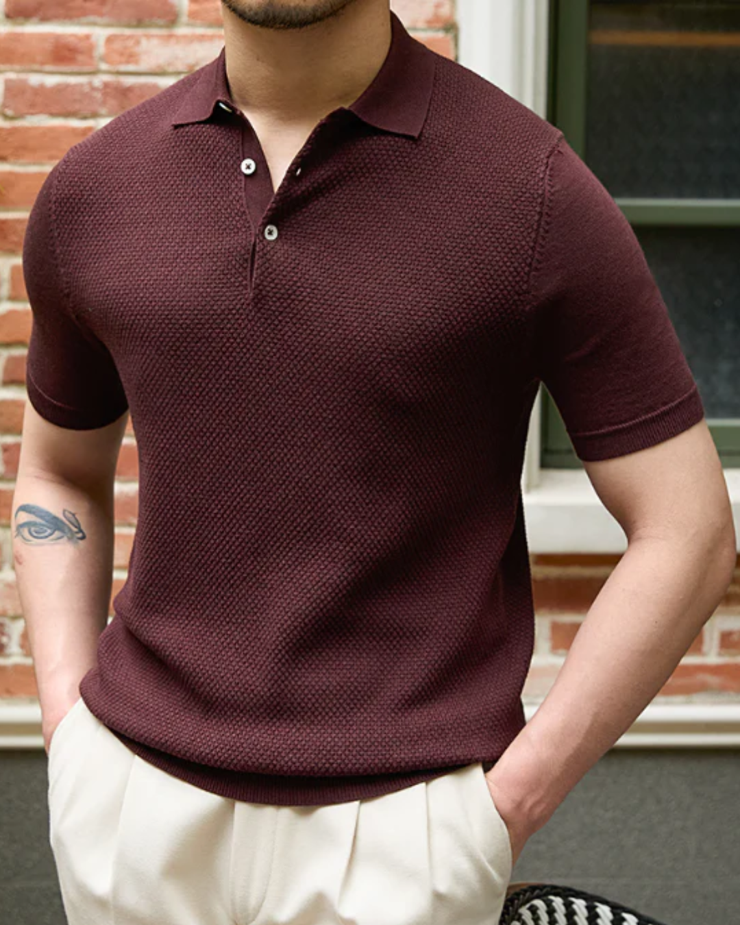 Austine | Men's Savoy Lapel Polo
