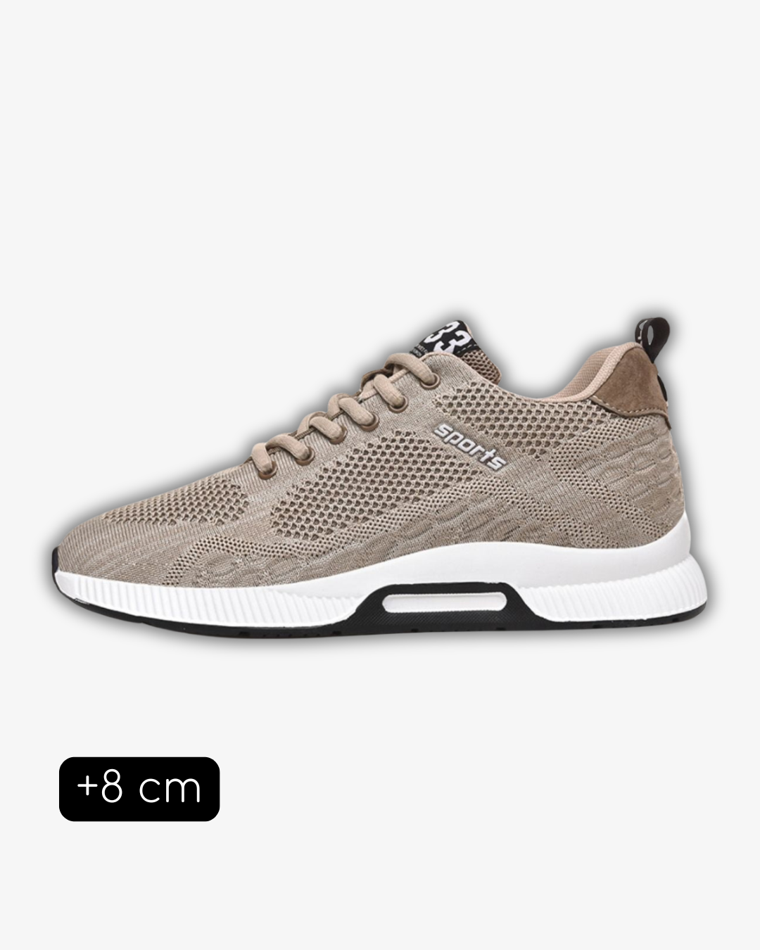 Prince Charming Sprint Sneakers | +8cm Height Boost & Unmatched Comfort