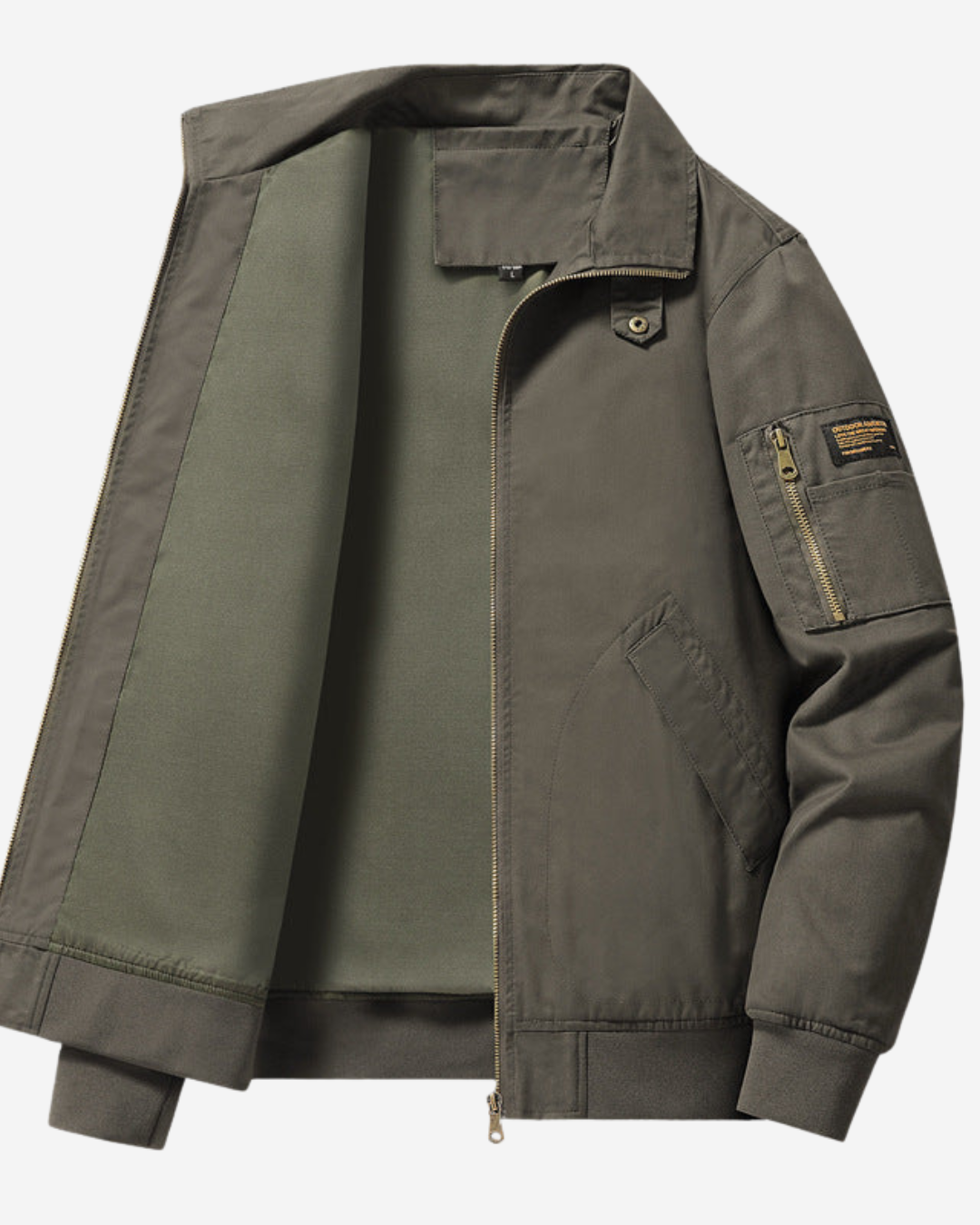Galvan | Men's Bomber Jacket Relaxed Fit with Utility Pocket