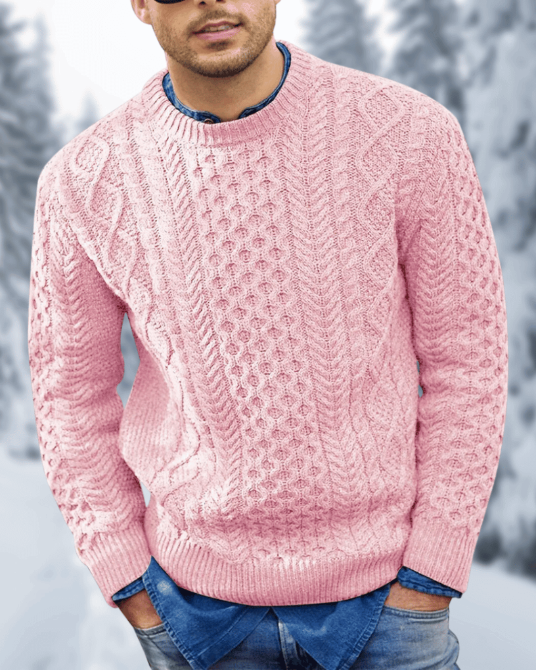 Brent | Men's Knitted Sweater Warm Comfortable