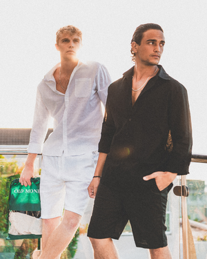 The Coastal State – Riviera Linen Trousers