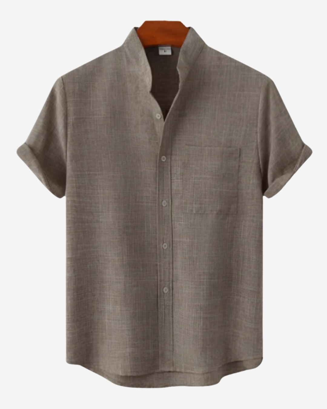 Lorenzo | Men's Mandarin Summer Shirt