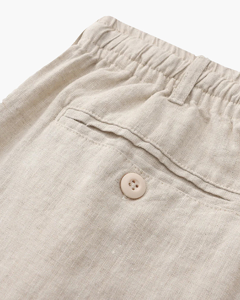 The Coastal State – Riviera Linen Trousers