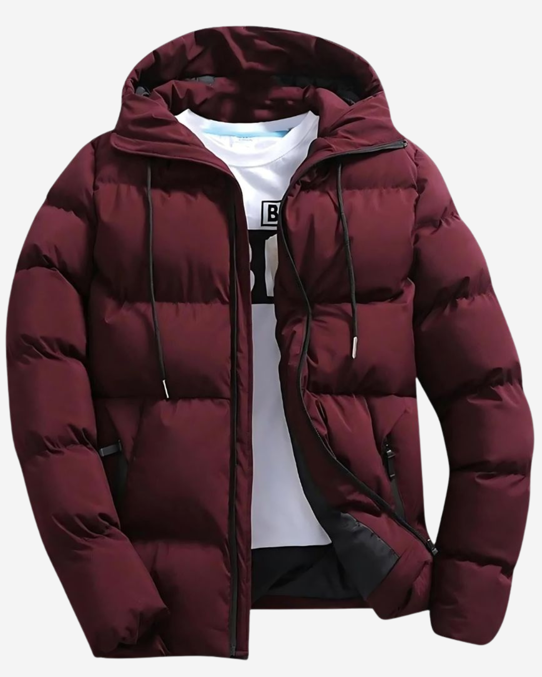 Ronnie | Men's Parka Jacket Quilted Weather-Resistant Hooded
