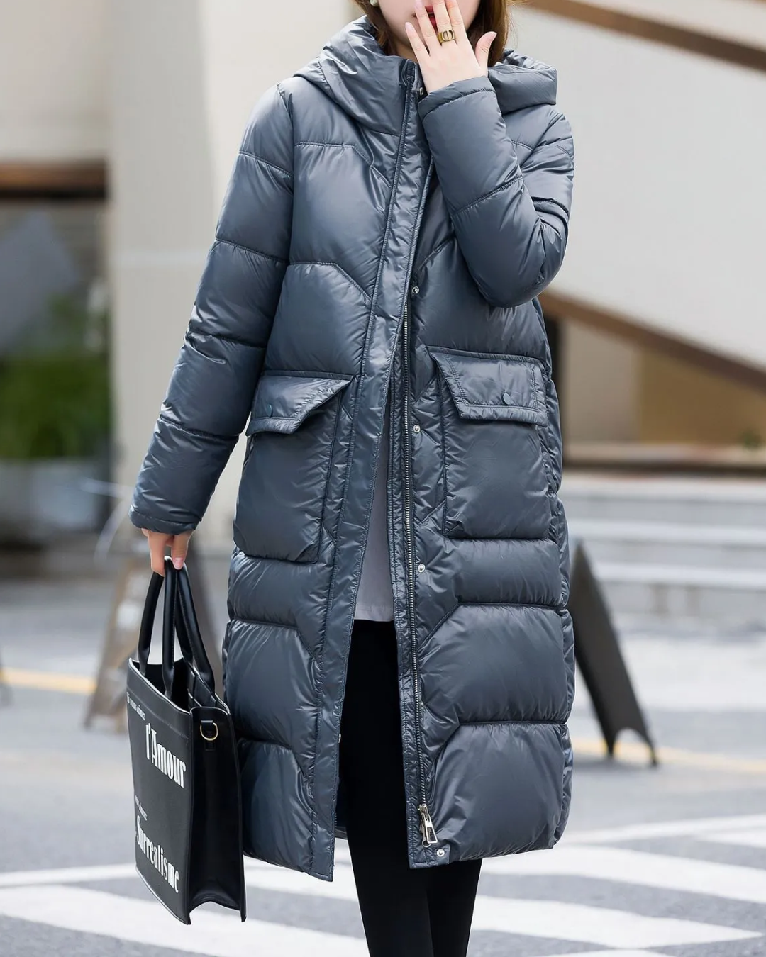 Susana | Women's Long Oversized Puffer Jacket